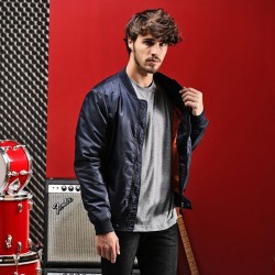 Plain Olsop - contrast bomber jacket Brave Soul